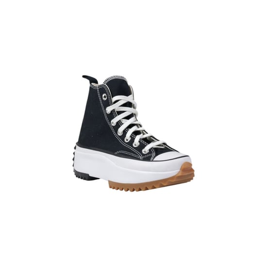 Converse Schwarz-Weiße Stoff Chunky Sneakers - Image 2