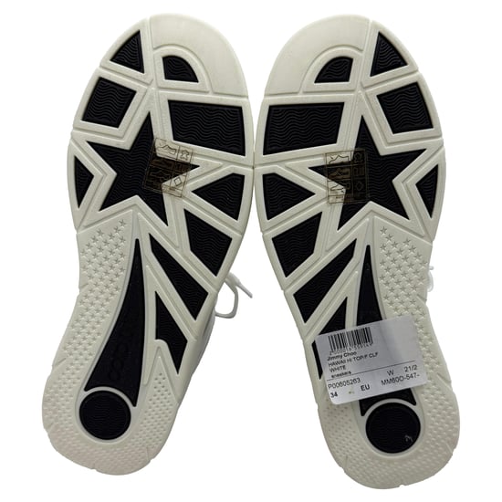 Jimmy Choo Hawaii High-To Sneakers aus weißem Leder - Image 6