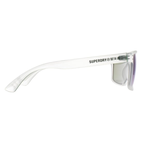 Superdry Kobe 183 Kristall und grüner Spiegel Sonnenbrille - Image 5