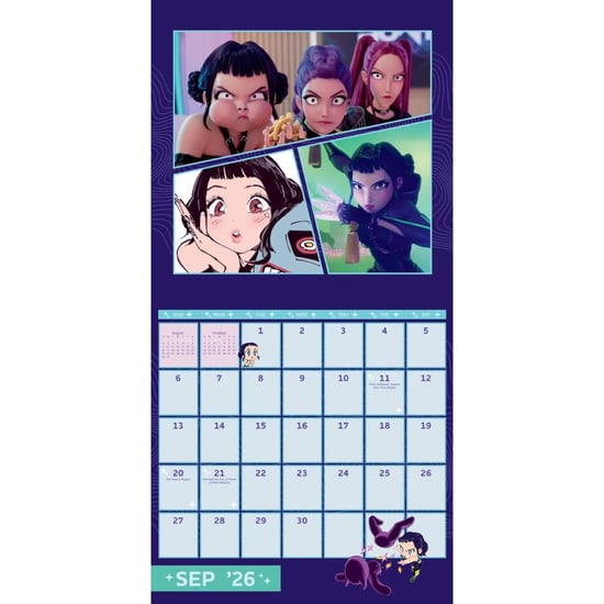 K-Pop Demon Hunters - "2026" Quadratisch-Wandkalender (Bunt) - Image 2