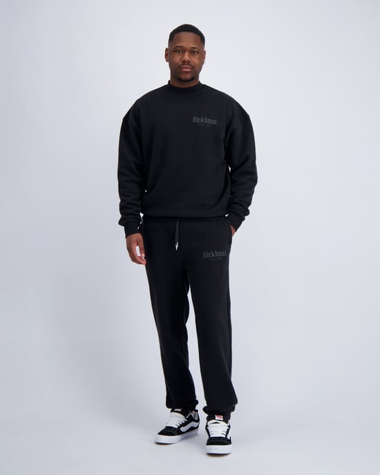 Black Bananas Design Dept Crewneck Sweatsuit, - Image 2