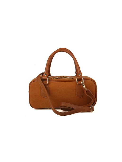 Giulia Monti Schultertasche Goldbraun - Image 3
