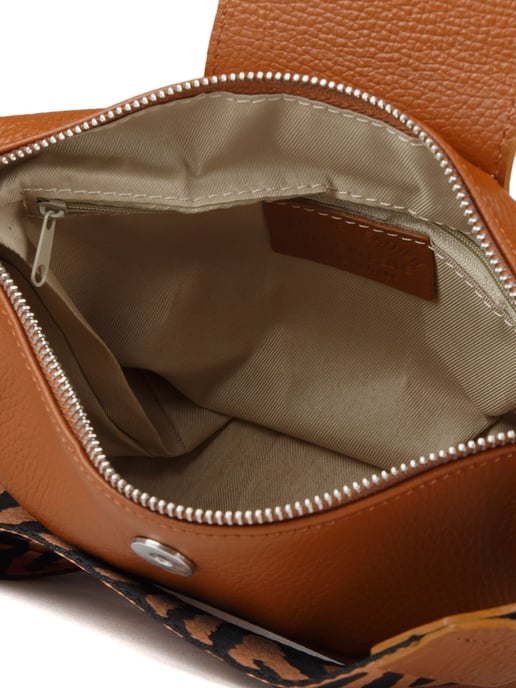 Giulia Monti Schultertasche Goldbraun - Image 4