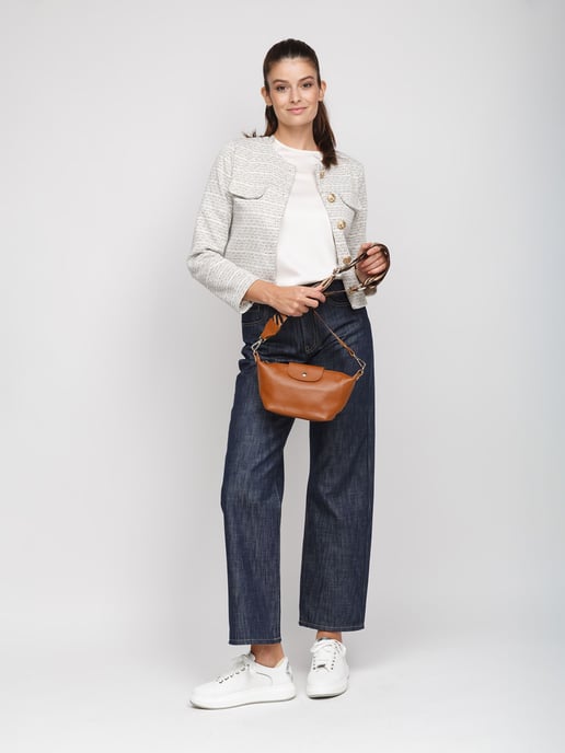 Giulia Monti Schultertasche Goldbraun - Image 5