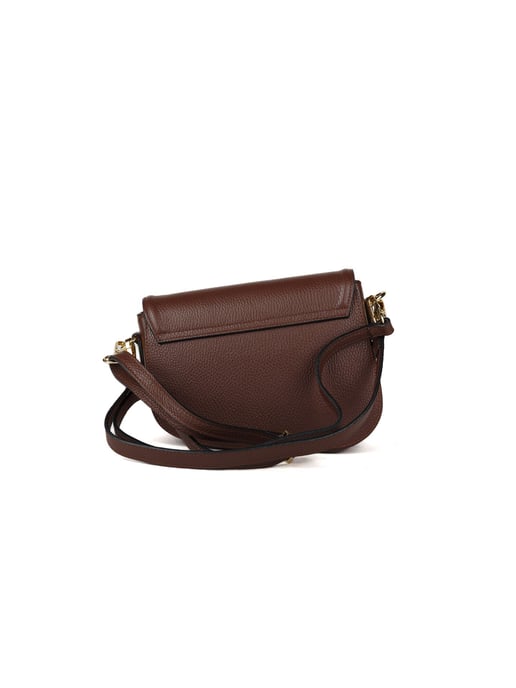 Giulia Monti Schultertasche Walnussbraun - Image 3
