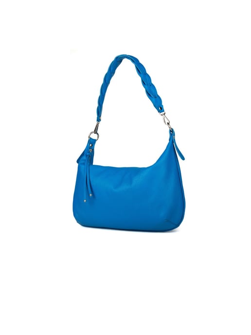 Giulia Monti Schultertasche Blau Kobalto - Image 2