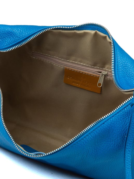 Giulia Monti Schultertasche Blau Kobalto - Image 4