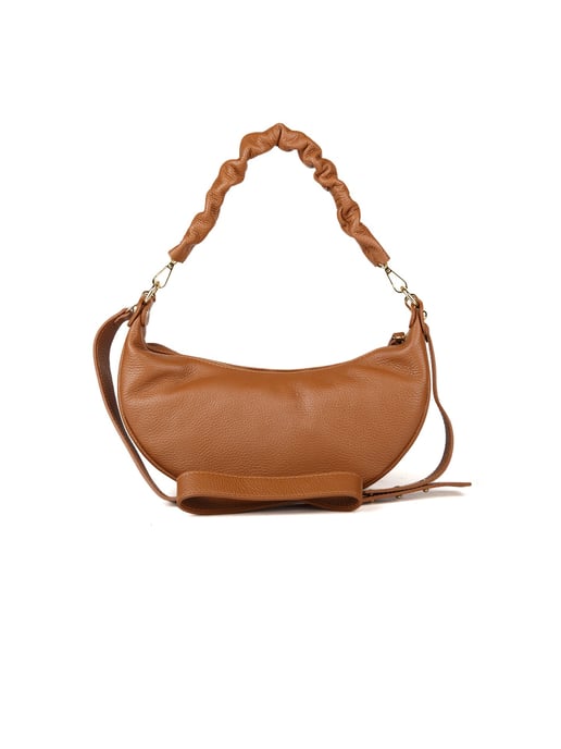 Giulia Monti Schultertasche Goldbraun - Image 3