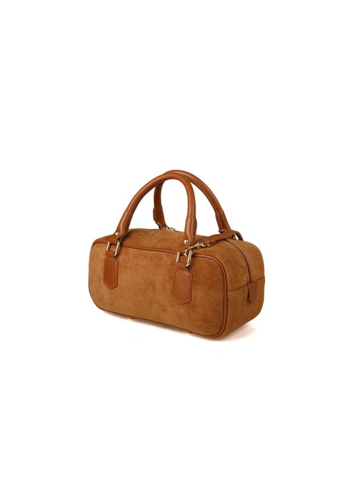 Giulia Monti Schultertasche Goldenbraun - Image 2