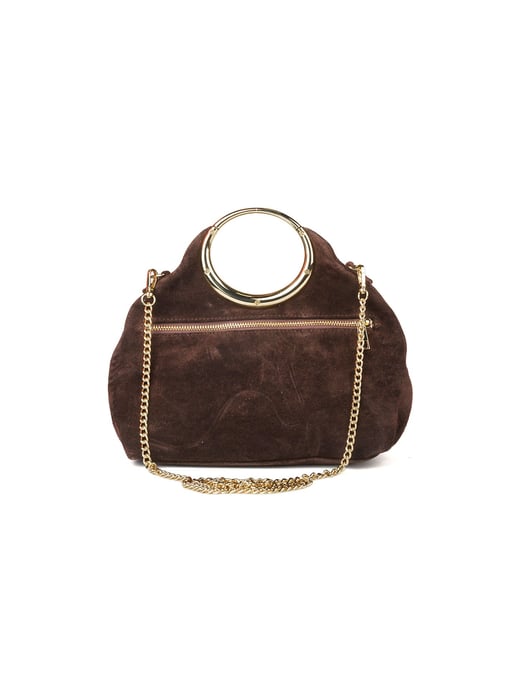 Giulia Monti Schultertasche Braun - Image 3