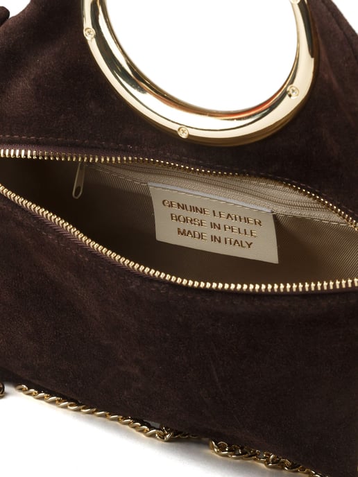 Giulia Monti Schultertasche Braun - Image 4
