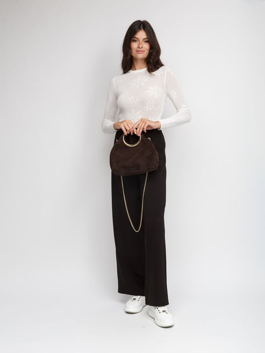 Giulia Monti Schultertasche Braun - Image 5