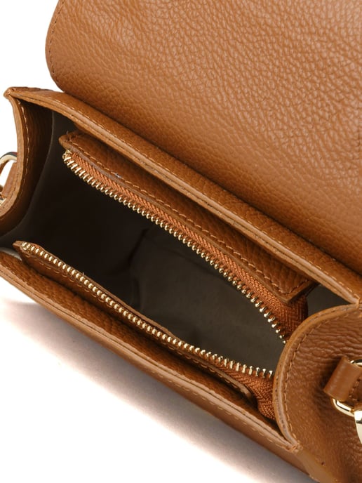 Giulia Monti Schultertasche Goldbraun - Image 4