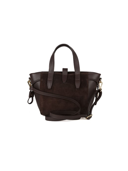 Giulia Monti Schultertasche Braun - Image 3