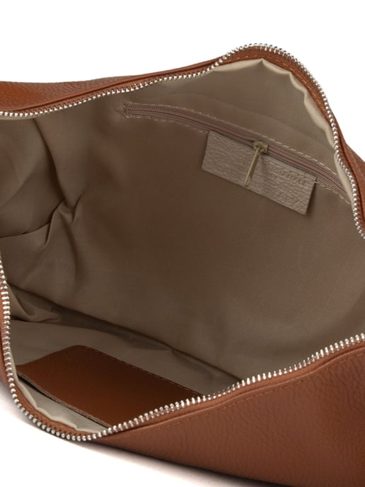 Giulia Monti Schultertasche Sattelbrown - Image 4