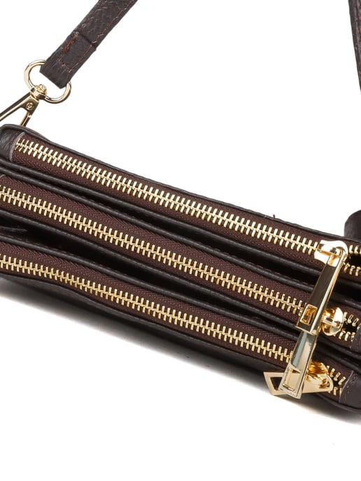 Giulia Monti Schultertasche Braun - Image 4