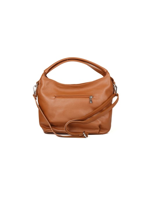 Giulia Monti Schultertasche Golden Brown - Image 3