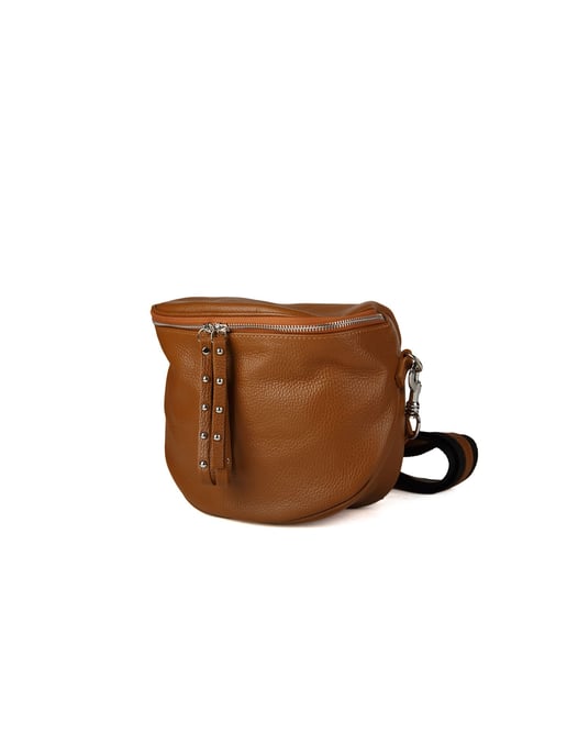 Giulia Monti Schultertasche Goldbraun - Image 2