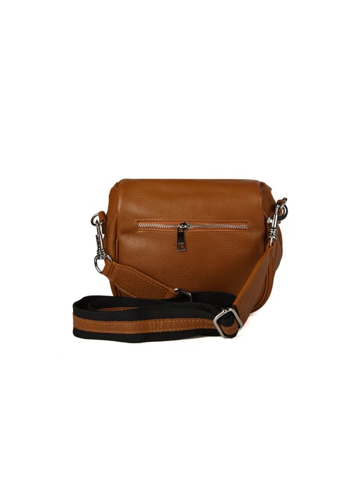 Giulia Monti Schultertasche Goldbraun - Image 3