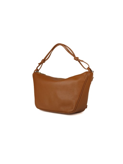Giulia Monti Schultertasche Goldbraun - Image 2