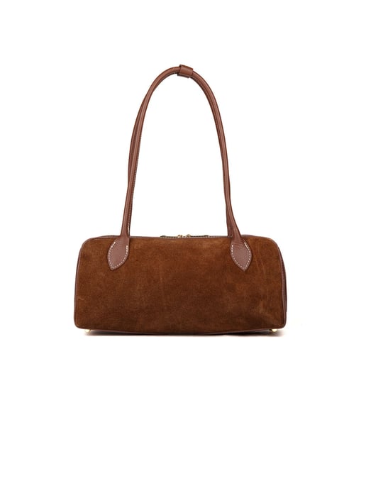 Giulia Monti Schultertasche Walnussbraun - Image 3