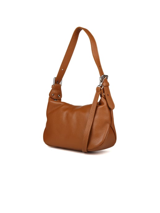 Giulia Monti Schultertasche Goldbraun - Image 2