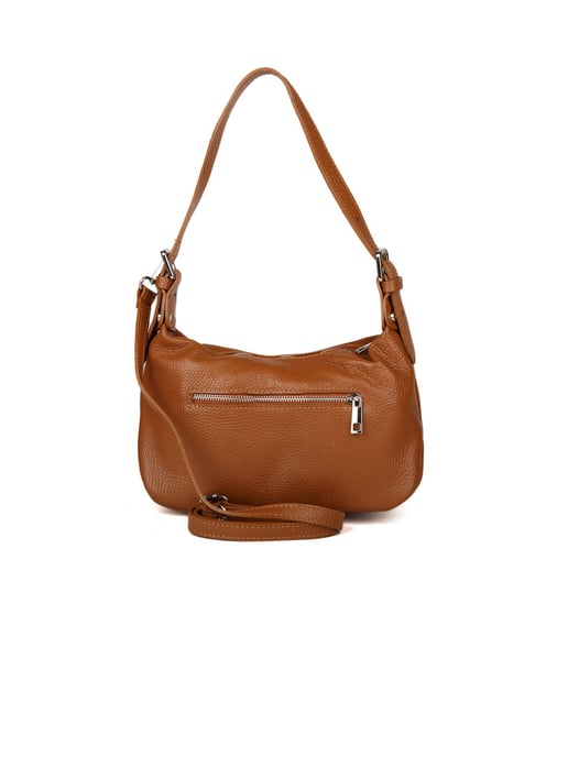 Giulia Monti Schultertasche Goldbraun - Image 3
