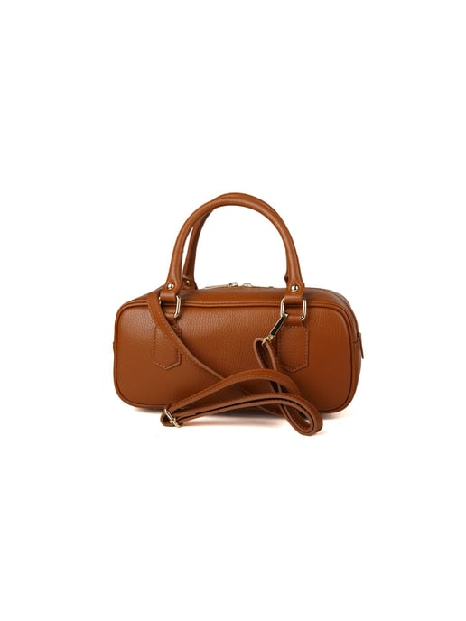 Giulia Monti Schultertasche Goldbraun - Image 3