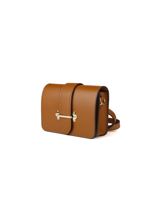 Giulia Monti Schultertasche/Taillentasche Sattelfarben - Image 2
