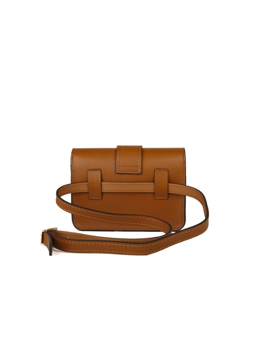 Giulia Monti Schultertasche/Taillentasche Sattelfarben - Image 3