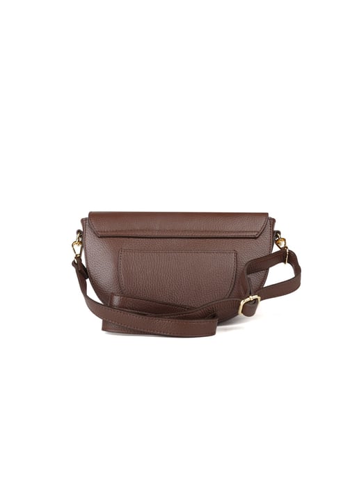 Giulia Monti Schultertasche Walnussbraun - Image 3