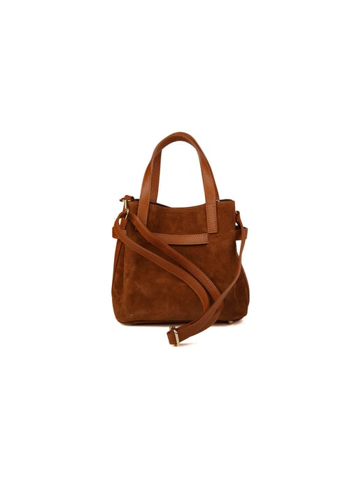Giulia Monti Schultertasche Goldbraun - Image 3