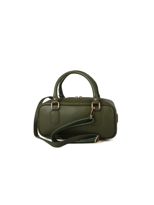 Giulia Monti Schultertasche Militärgrün - Image 3