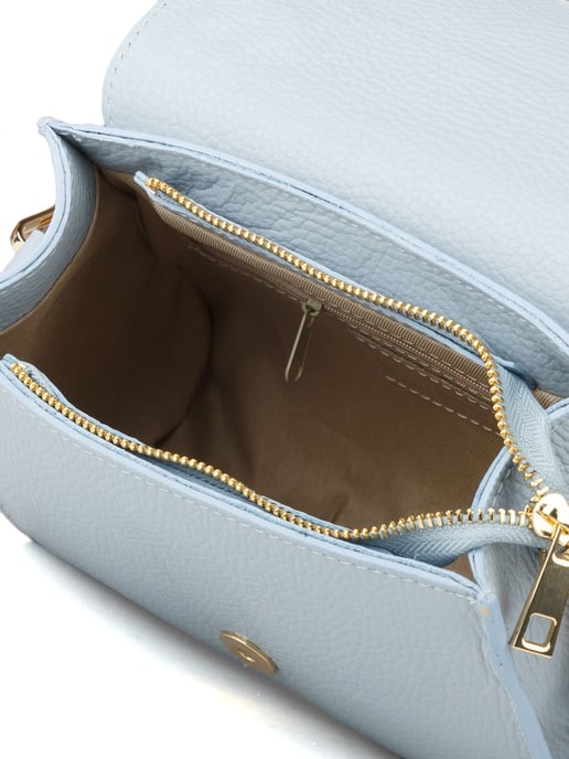 Giulia Monti Schultertasche Himmelblau - Image 4
