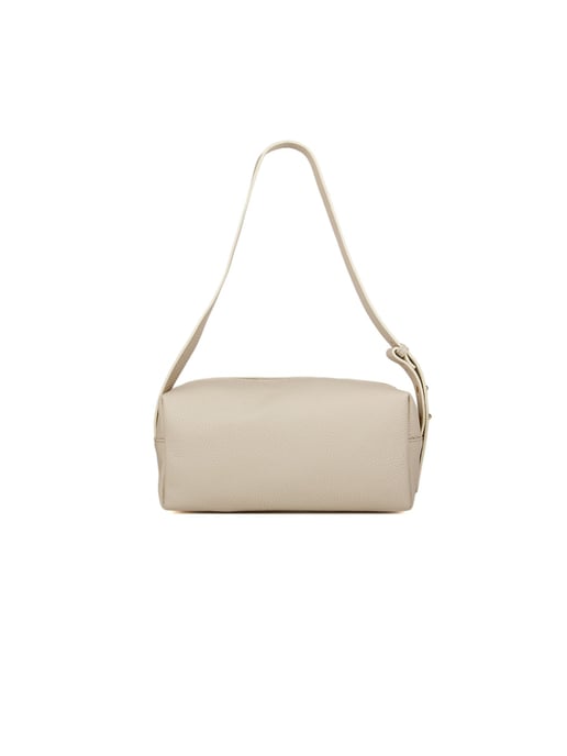 Giulia Monti Schultertasche Grau Beige - Image 1