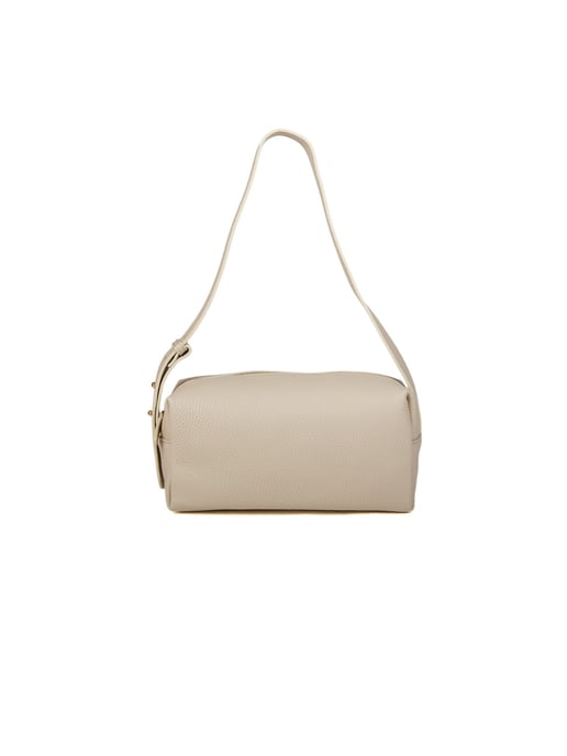 Giulia Monti Schultertasche Grau Beige - Image 3