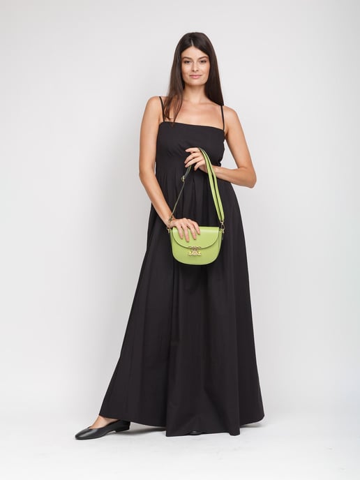 Giulia Monti Schultertasche Grasgrün - Image 5