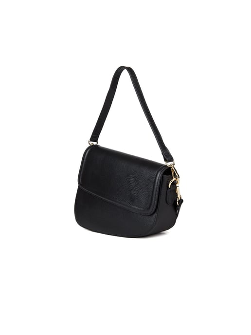 Giulia Monti Schultertasche Schwarz - Image 2