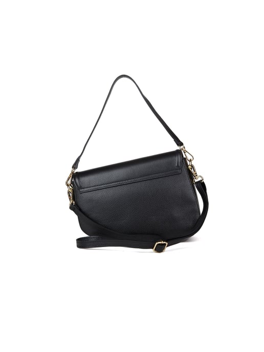 Giulia Monti Schultertasche Schwarz - Image 3