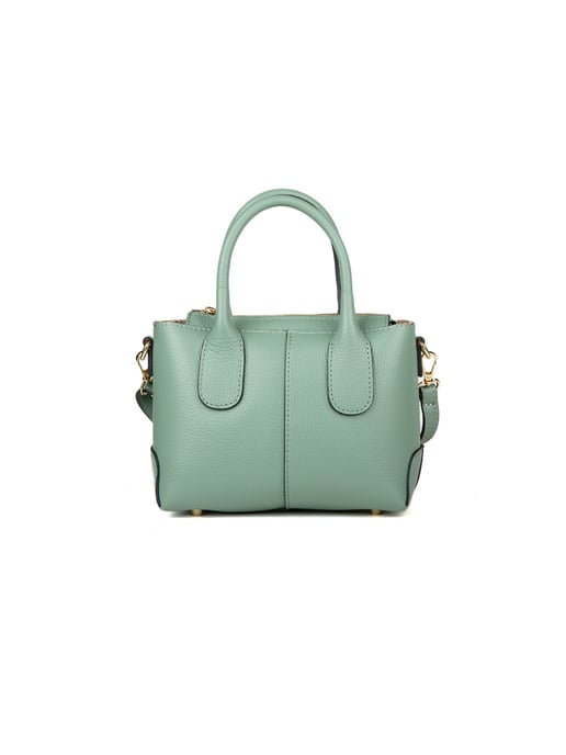 Giulia Monti Schultertasche Pastellgrün - Image 1