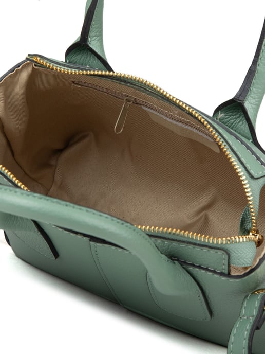 Giulia Monti Schultertasche Pastellgrün - Image 4