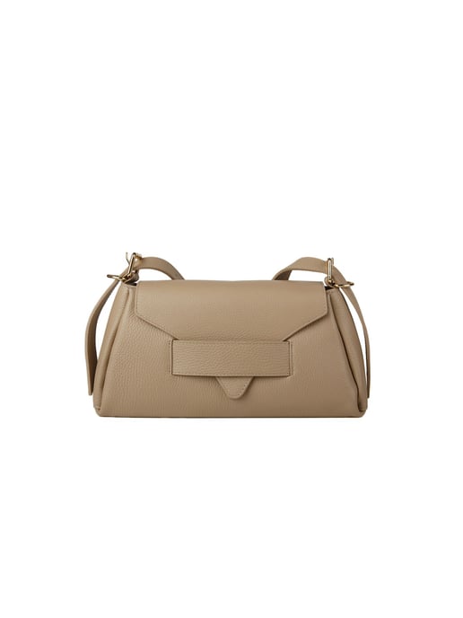 Giulia Monti Umhängetasche Grau Beige - Image 1
