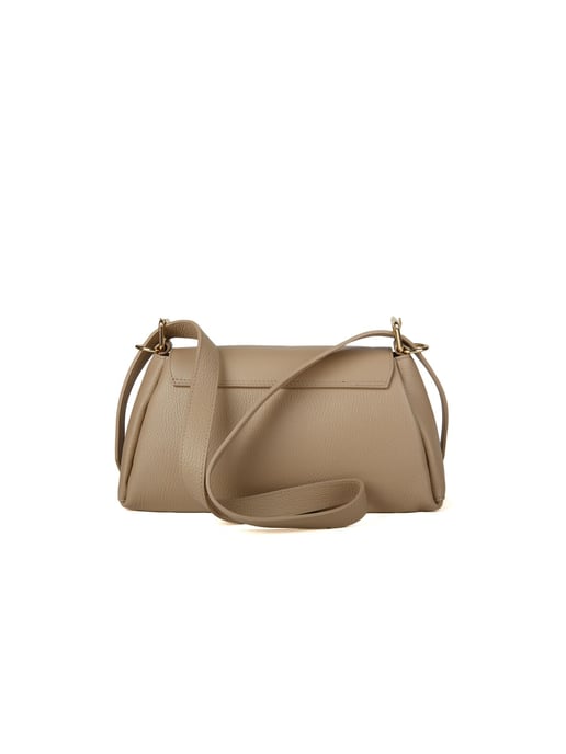 Giulia Monti Umhängetasche Grau Beige - Image 3