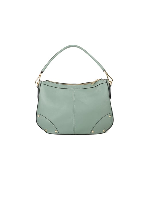 Giulia Monti Schultertasche in Blassgrün - Image 1