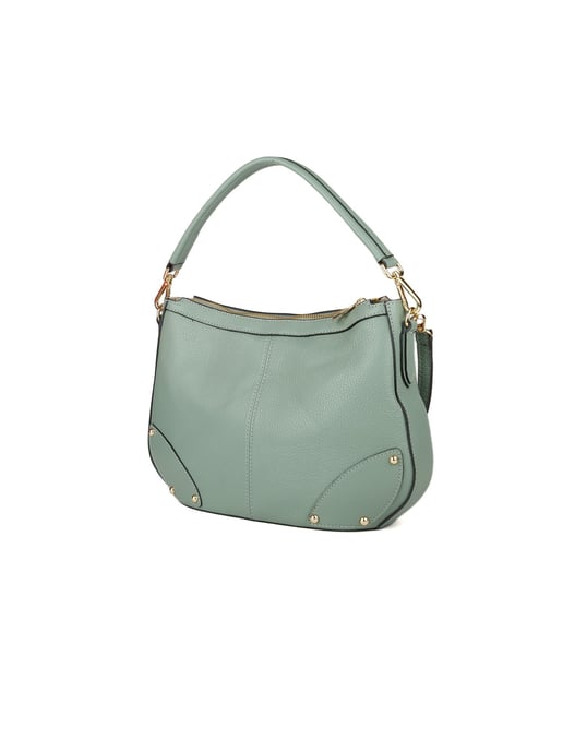 Giulia Monti Schultertasche in Blassgrün - Image 2