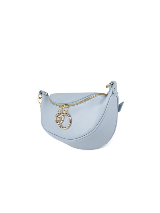 Giulia Monti Schultertasche Himmelblau - Image 2