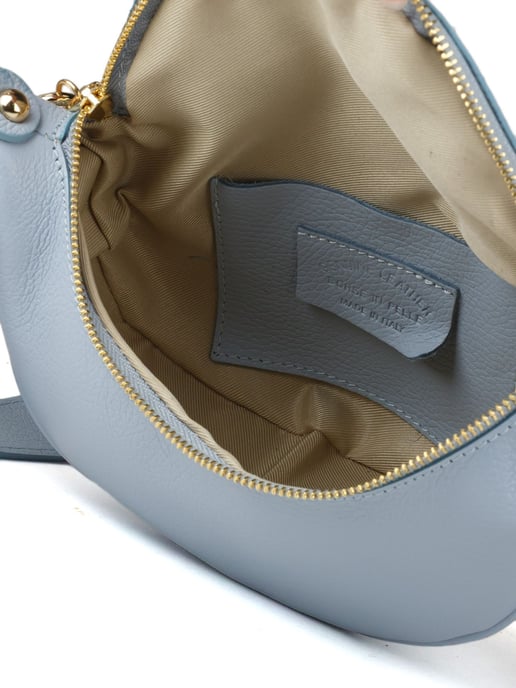 Giulia Monti Schultertasche Himmelblau - Image 4