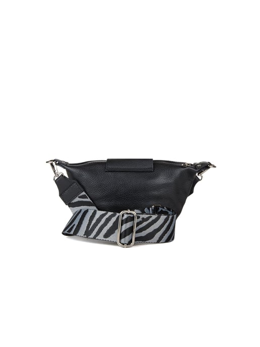 Giulia Monti Schultertasche Schwarz - Image 3