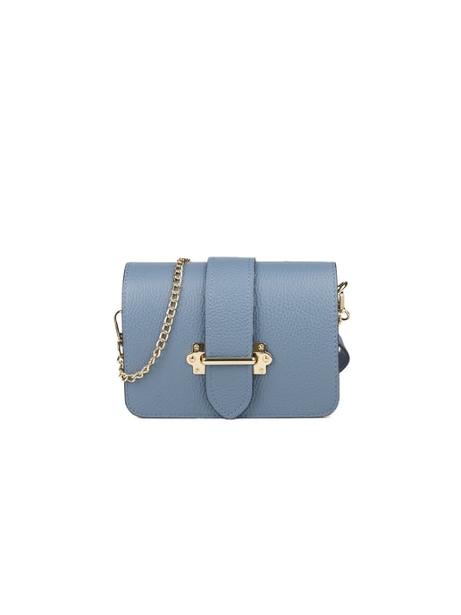 Giulia Monti Schultertasche/Tasche für die Taille Stahlblau - Image 1