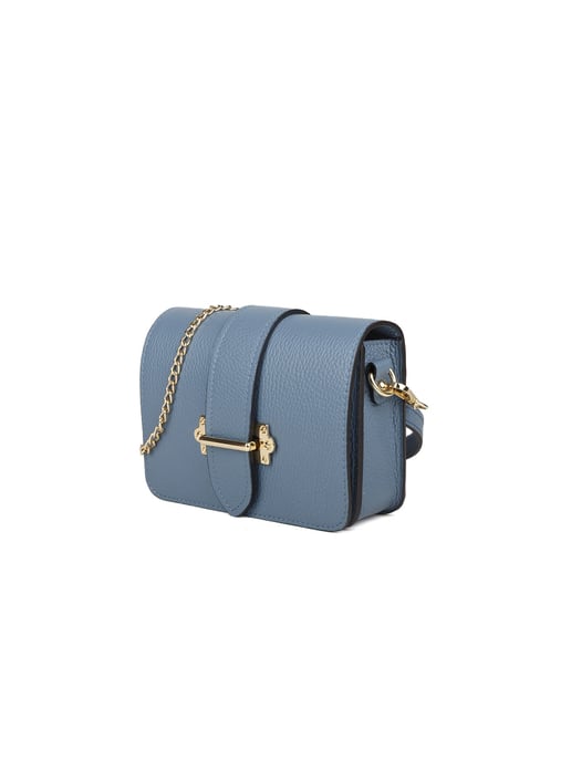 Giulia Monti Schultertasche/Tasche für die Taille Stahlblau - Image 2